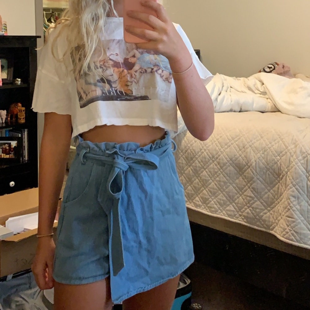 American Threads denim skort